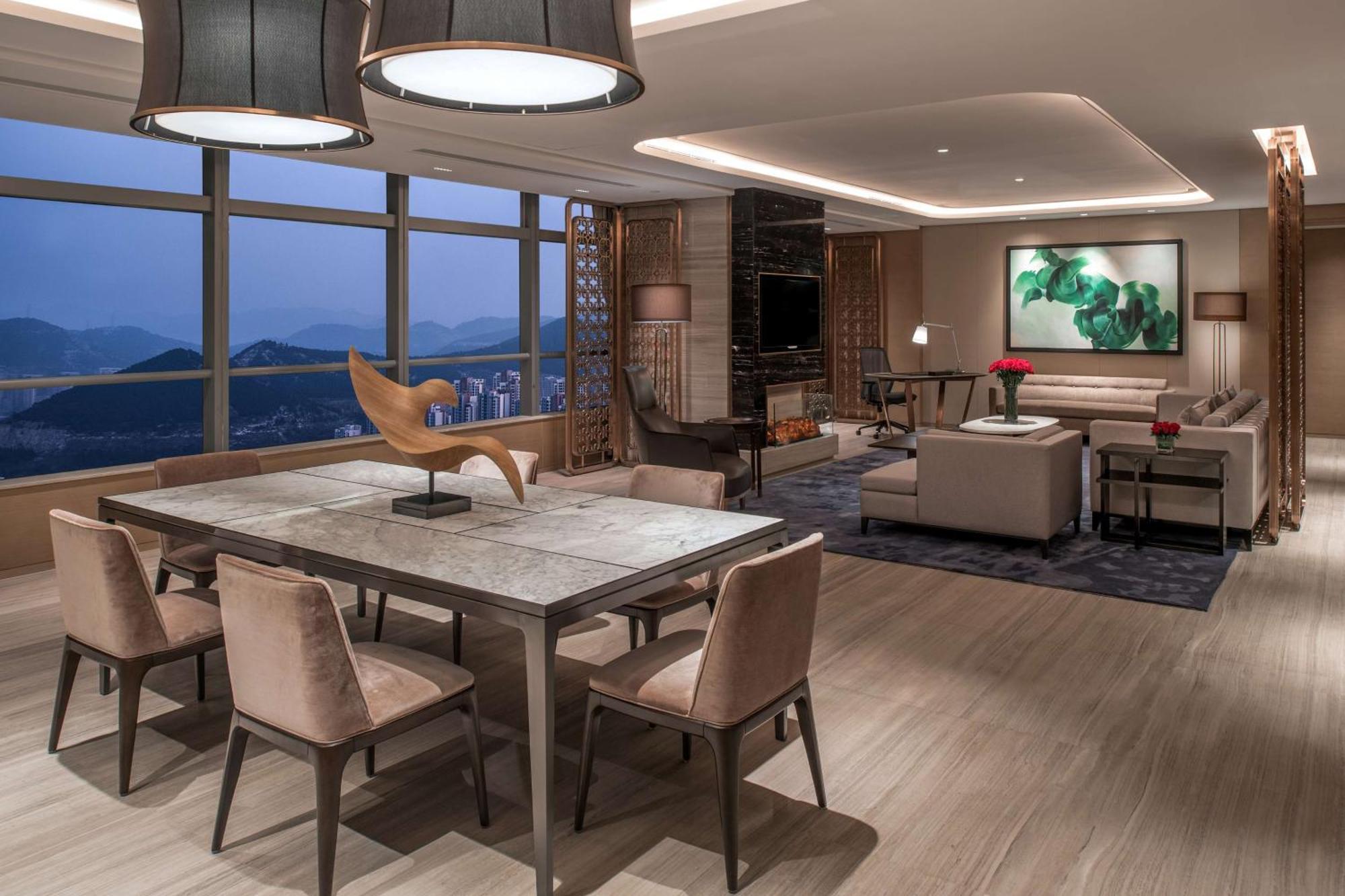 ฮิลตัน จี้หนาน เซาท์ โฮเต็ล แอนด์ เรสซิเดนซ์ Hotel จี่หนาน ภายนอก รูปภาพ